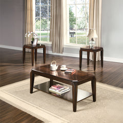 ACME Docila Coffee and End Table Set – front view – Lusso Furniture Miami