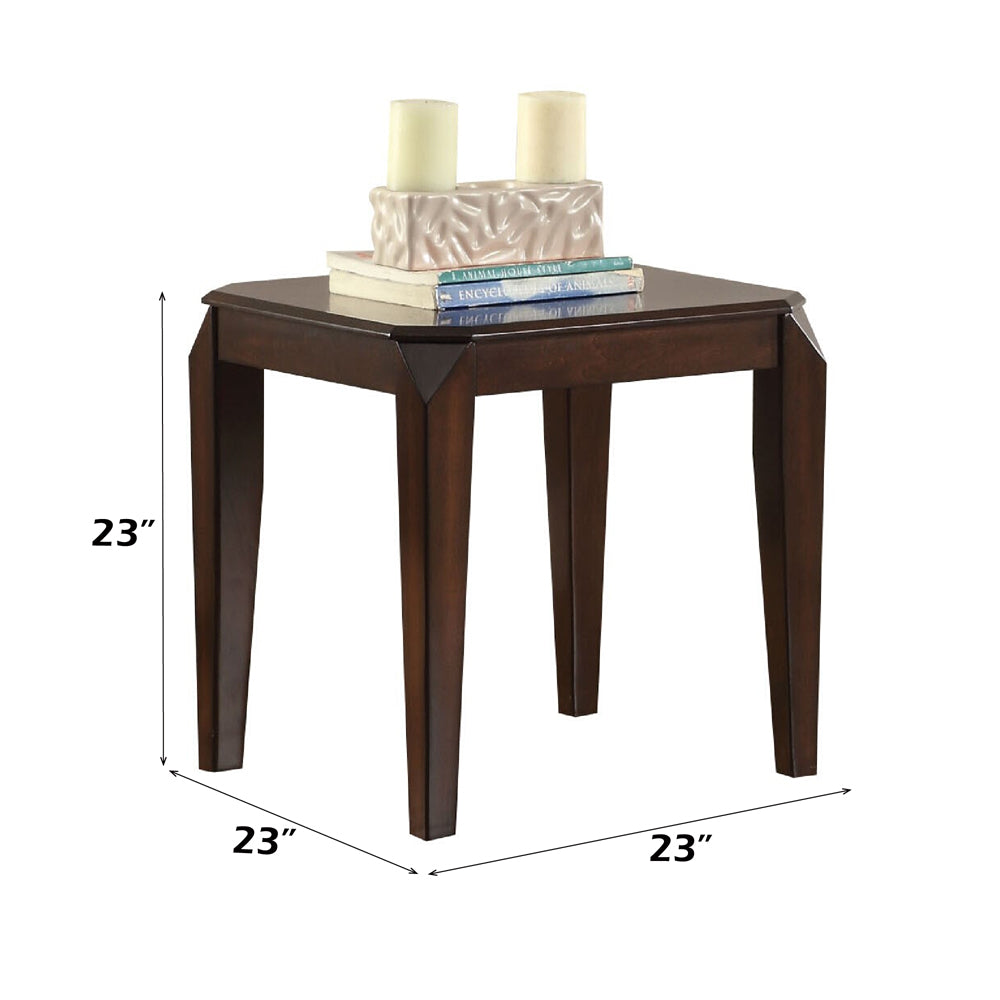 ACME Docila End Table – angle view – Lusso Furniture Miami