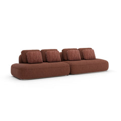 Caracole Sasso Sectional – room setting – Lusso Furniture Miami