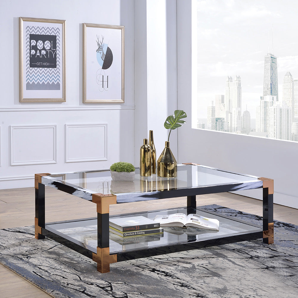 ACME Lafty Coffee Table – back view – Lusso Furniture Miami