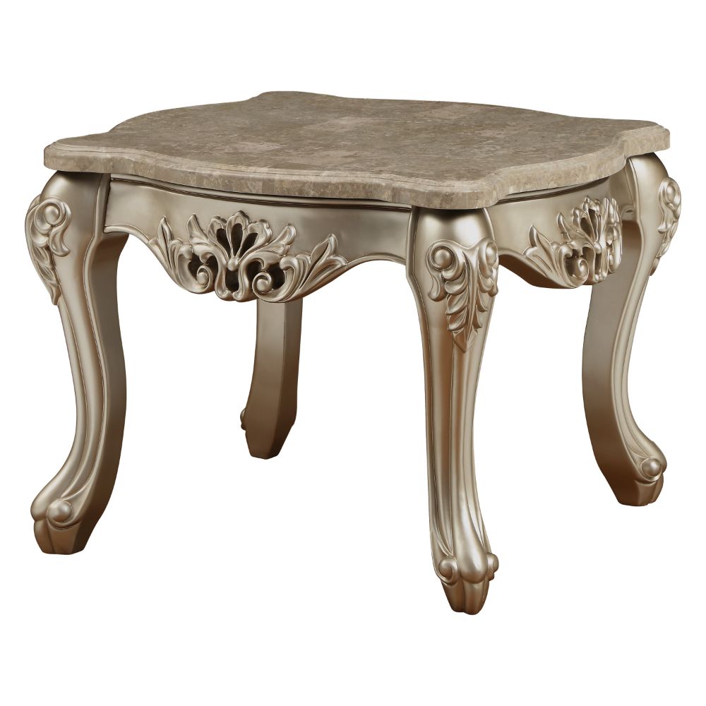 ACME Ranita End Table – front view – Lusso Furniture Miami