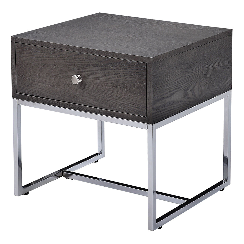 ACME Iban End Table – angle view – Lusso Furniture Miami