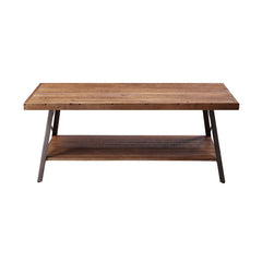 ACME Ikram Coffee Table – side view – Lusso Furniture Miami