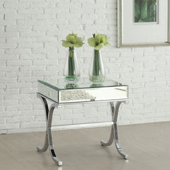 ACME Yuri End Table – front view – Lusso Furniture Miami
