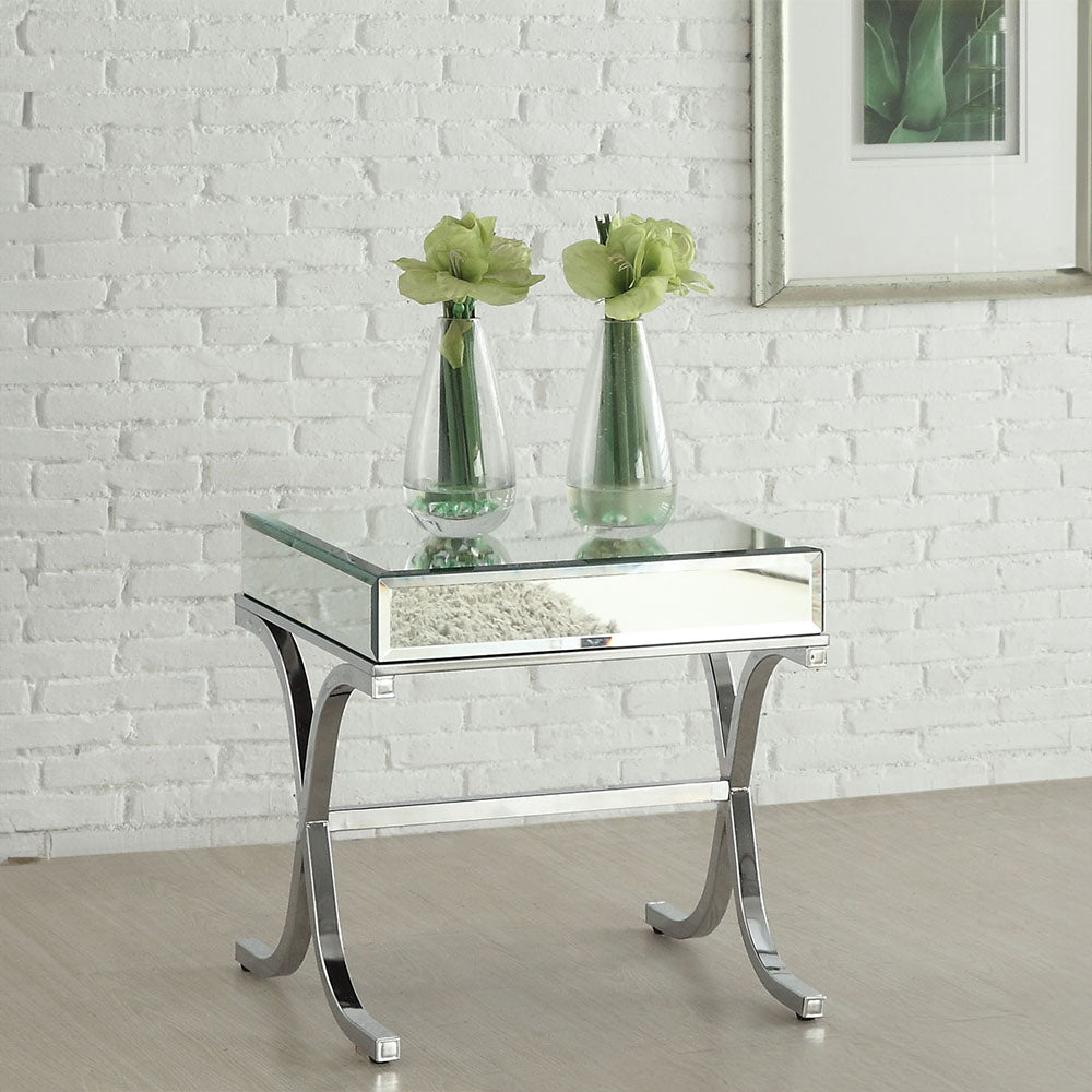 ACME Yuri End Table – front view – Lusso Furniture Miami