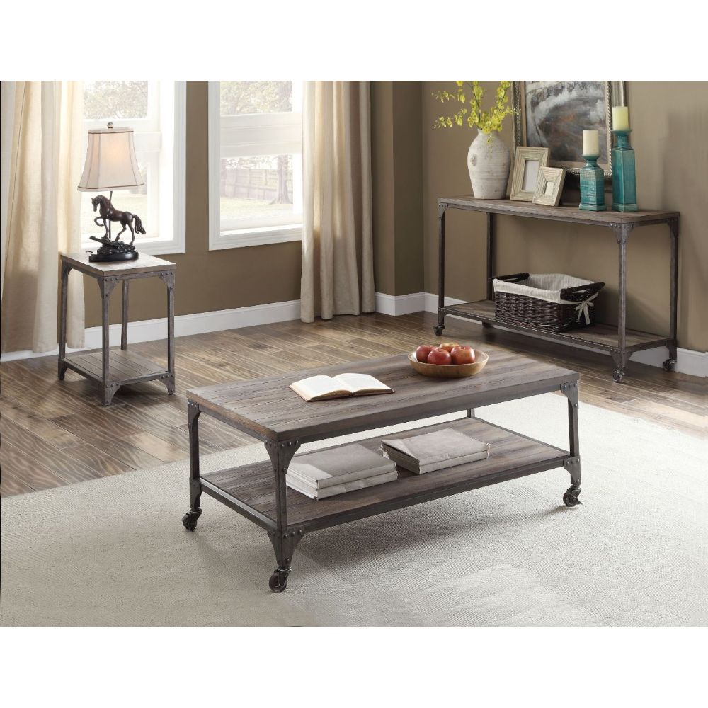 ACME Gorden Coffee Table – front view – Lusso Furniture Miami