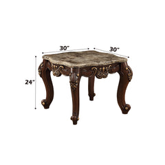 ACME Mehadi End Table – angle view – Lusso Furniture Miami
