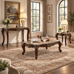 ACME Mehadi Sofa Table – room setting – Lusso Furniture Miami