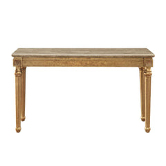 ACME Daesha Sofa Table – angle view – Lusso Furniture Miami