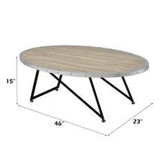 ACME Allis Coffee Table – room setting – Lusso Furniture Miami