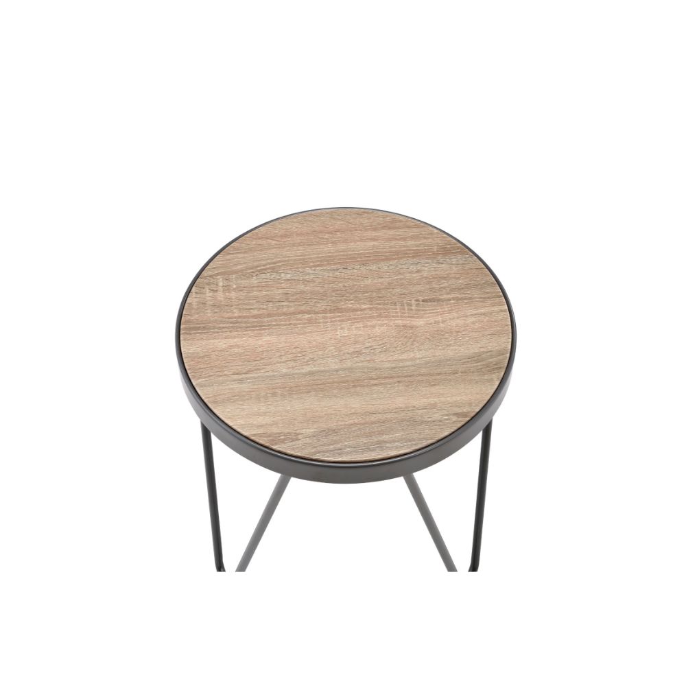 ACME Bage End Table – angle view – Lusso Furniture Miami