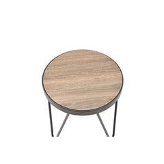 ACME Bage End Table – angle view – Lusso Furniture Miami