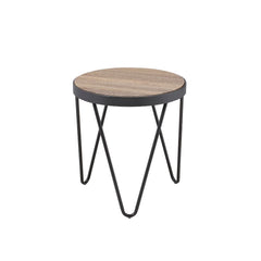 ACME Bage End Table – side view – Lusso Furniture Miami