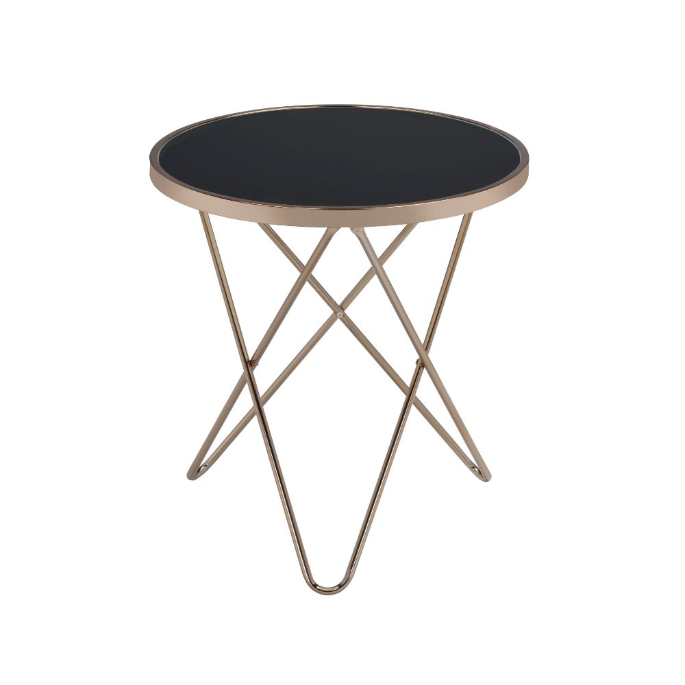 ACME Valora End Table – front view – Lusso Furniture Miami
