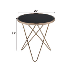 ACME Valora End Table – detail – Lusso Furniture Miami