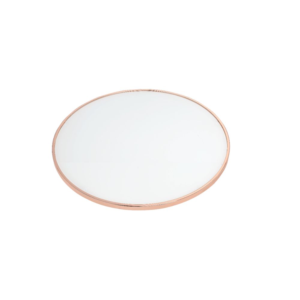 ACME Alivia End Table – angle view – Lusso Furniture Miami