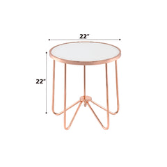 ACME Alivia End Table – detail – Lusso Furniture Miami