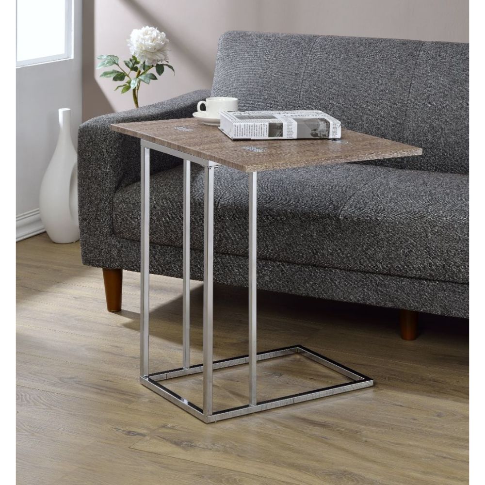 ACME Danson Accent Table – back view – Lusso Furniture Miami