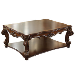 ACME Vendome Rectangular Coffee Table – side view – Lusso Furniture Miami