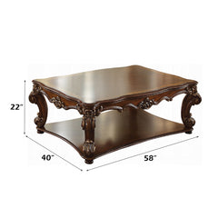 ACME Vendome Rectangular Coffee Table – room setting – Lusso Furniture Miami