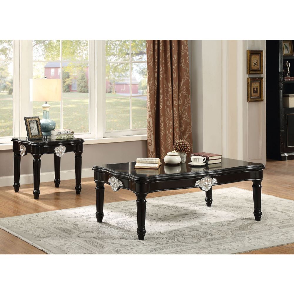 ACME Ernestine End Table – front view – Lusso Furniture Miami