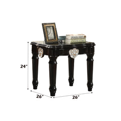ACME Ernestine End Table – angle view – Lusso Furniture Miami