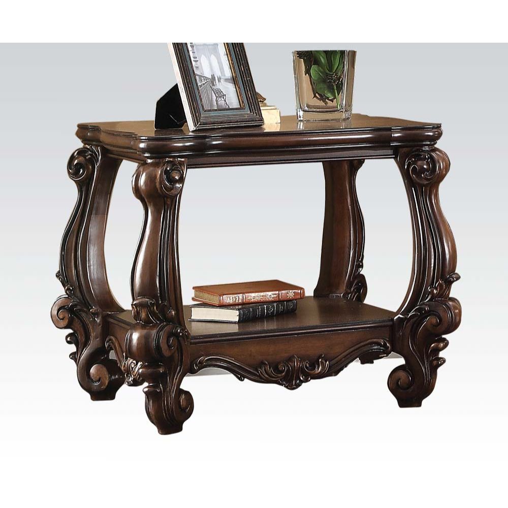 ACME Versailles End Table – finish detail – Lusso Furniture Miami