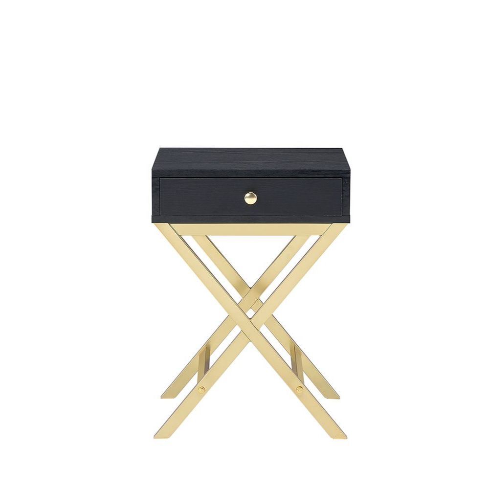 ACME Coleen Accent Table – angle view – Lusso Furniture Miami