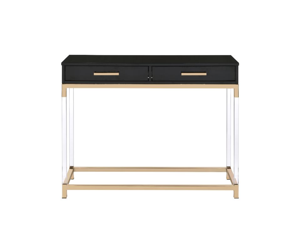 ACME Adiel Sofa Table – side view – Lusso Furniture Miami