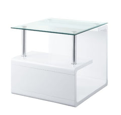 ACME Nevaeh End Table – front view – Lusso Furniture Miami