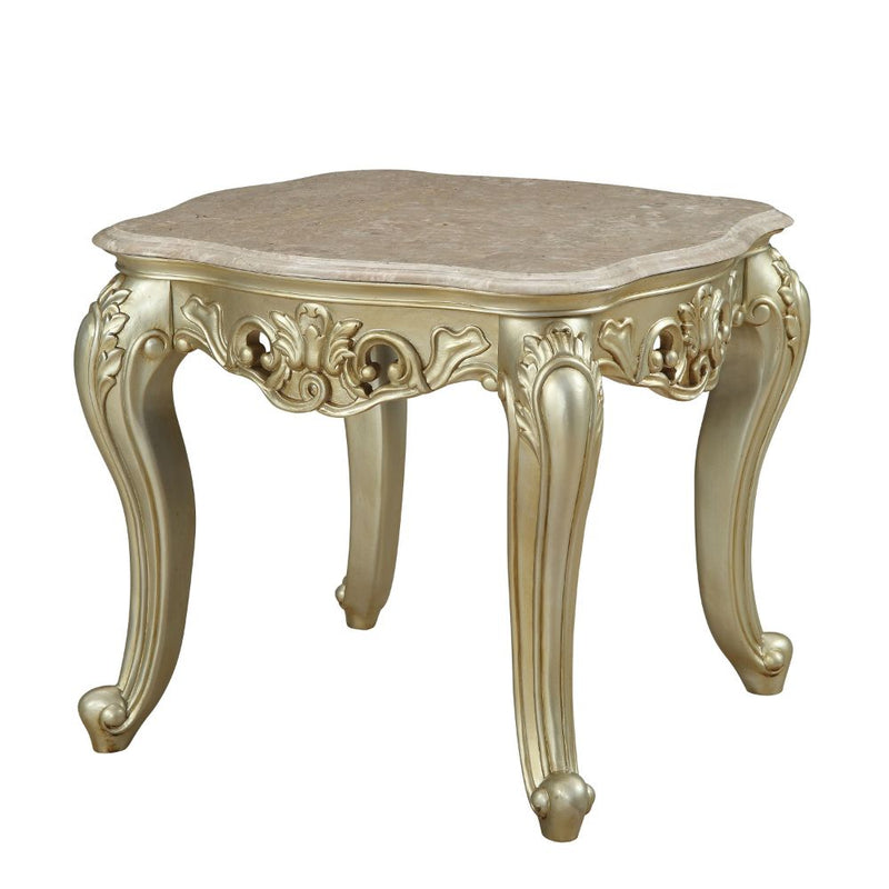 ACME Gorsedd Marble Top End Table-zoom-