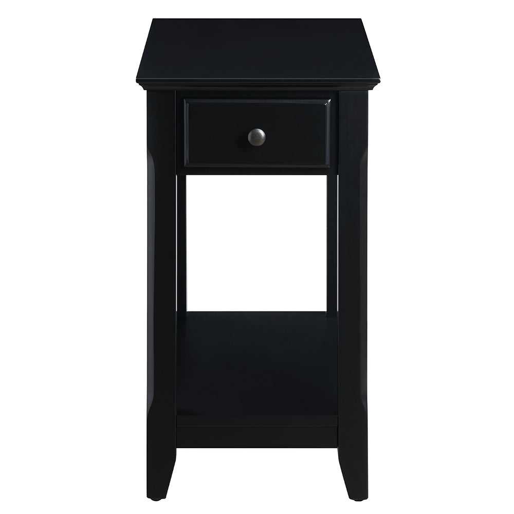 ACME Bertie Accent Table – side view – Lusso Furniture Miami