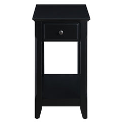 ACME Bertie Accent Table – side view – Lusso Furniture Miami