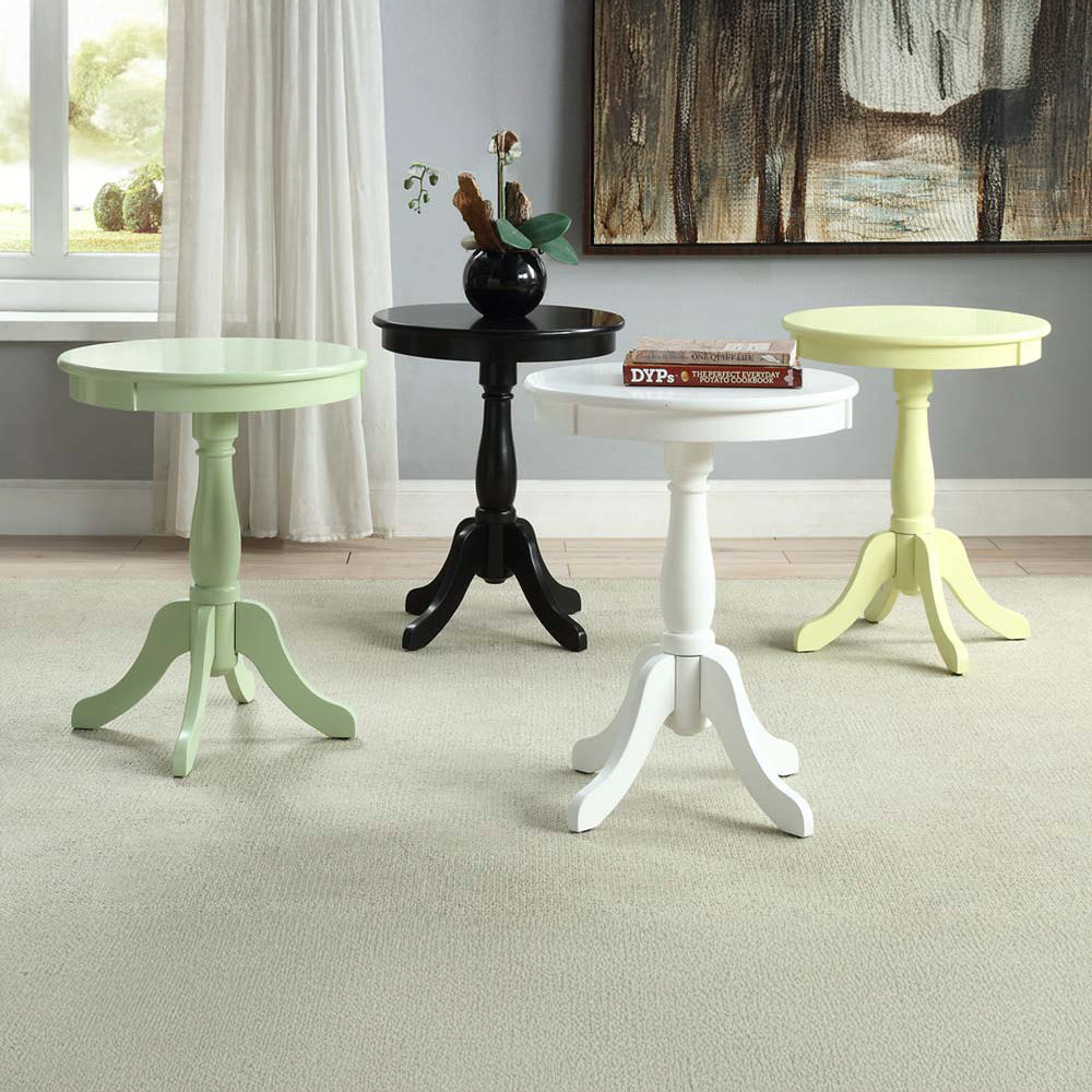 ACME Alger Accent Table – room setting – Lusso Furniture Miami