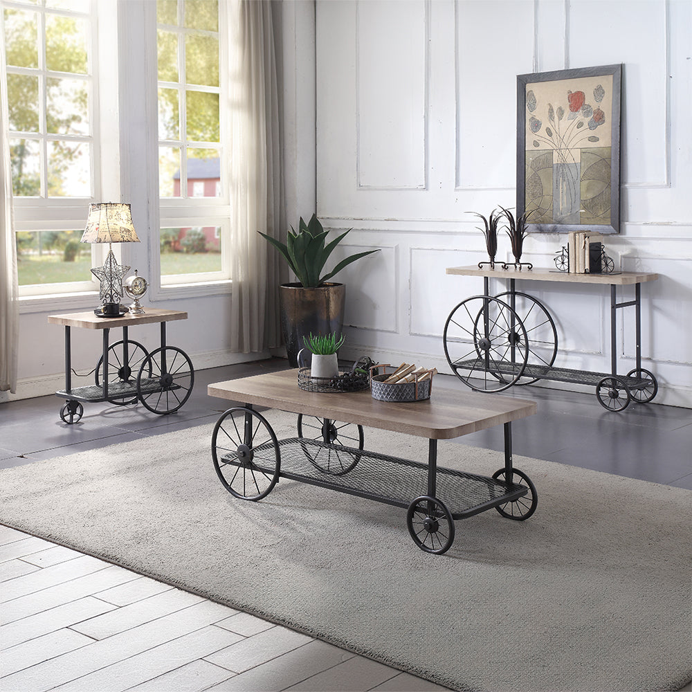 ACME Francie Coffee Table – top view – Lusso Furniture Miami