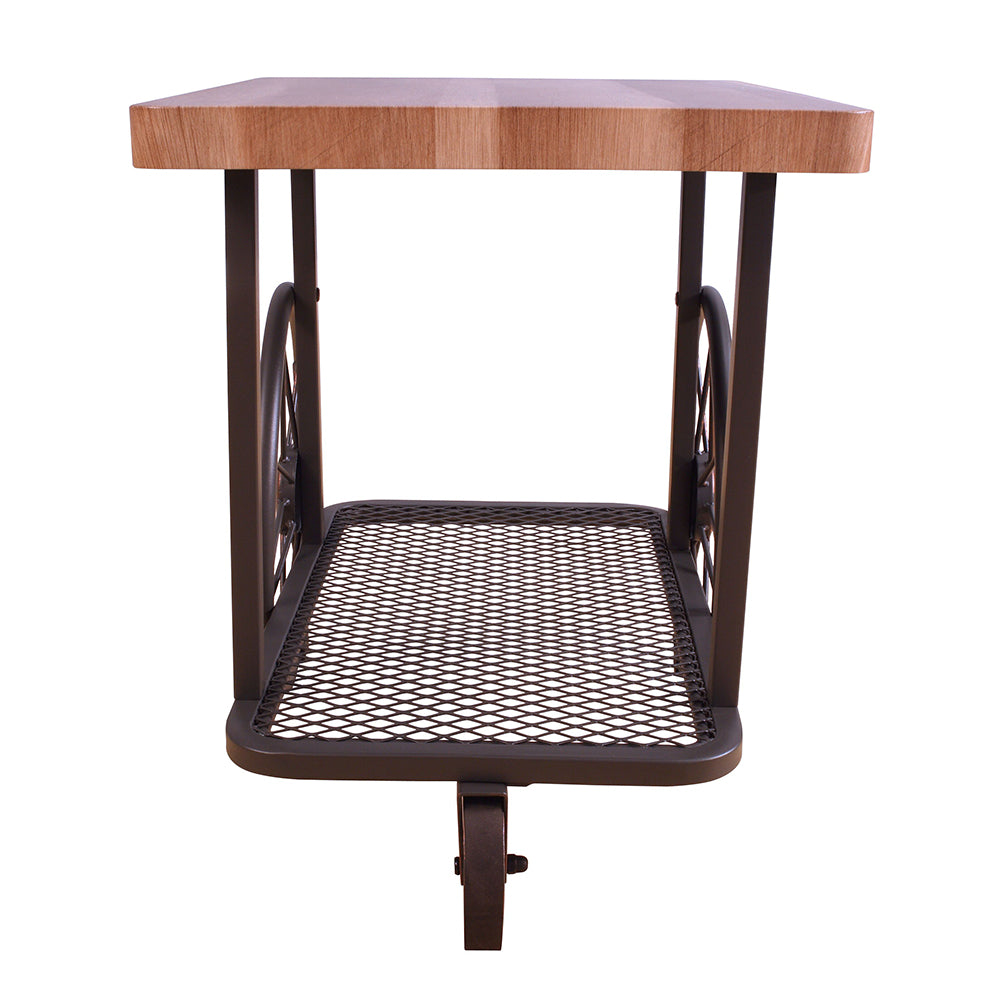 ACME Francie End Table – room setting – Lusso Furniture Miami