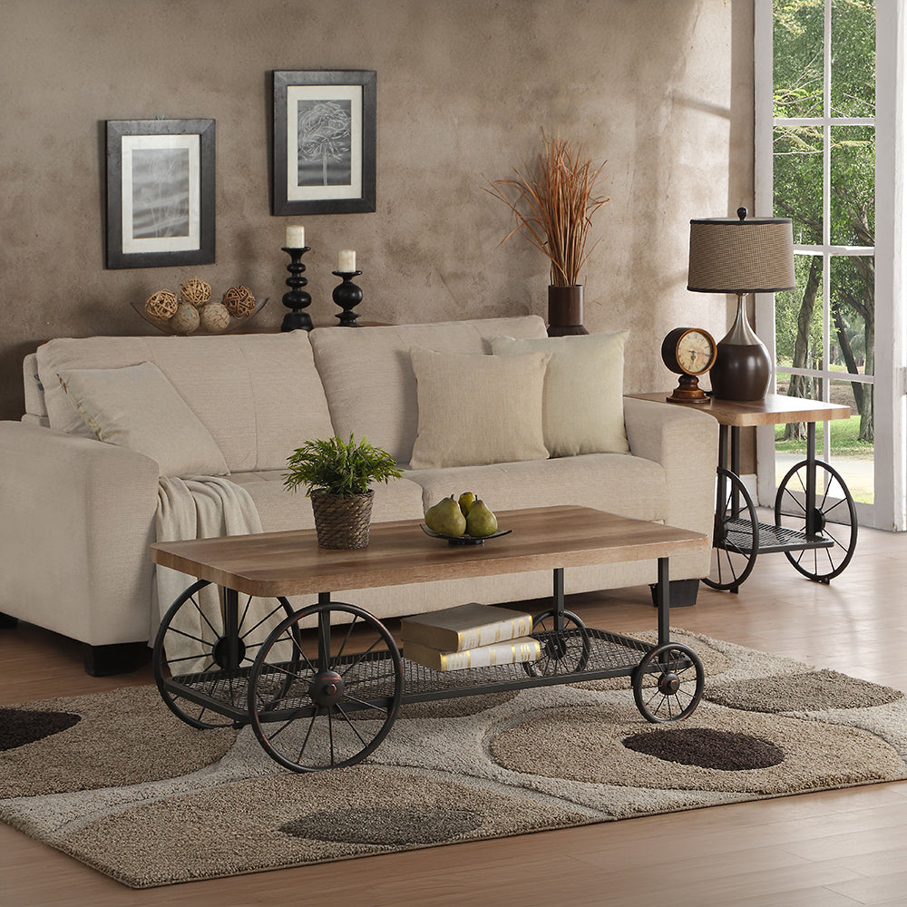 ACME Francie Coffee Table – close-up – Lusso Furniture Miami