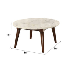 ACME Gasha Coffee Table – side view – Lusso Furniture Miami