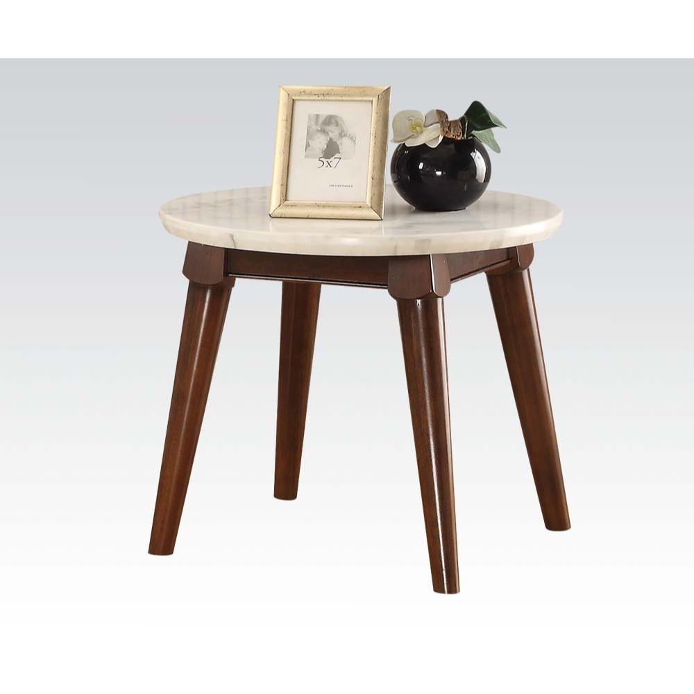 ACME Gasha End Table – front view – Lusso Furniture Miami