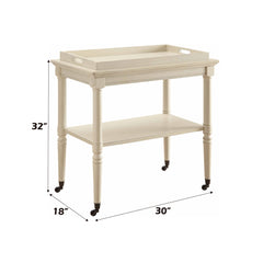 ACME Frisco Serving Cart – close-up – Lusso Furniture Miami