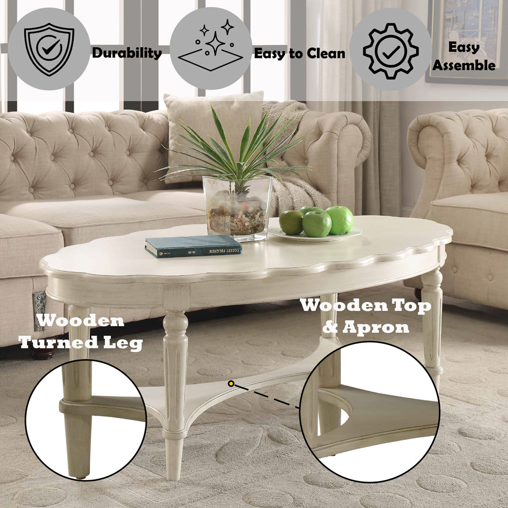 ACME Fordon Coffee Table – angle view – Lusso Furniture Miami