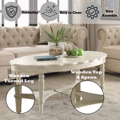 ACME Fordon Coffee Table – angle view – Lusso Furniture Miami