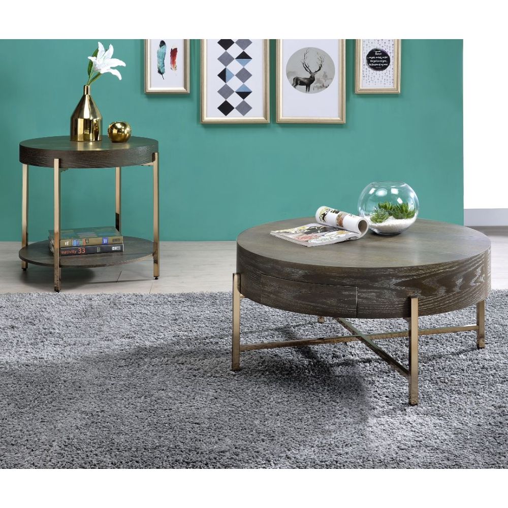 ACME Weyton Coffee Table – angle view – Lusso Furniture Miami