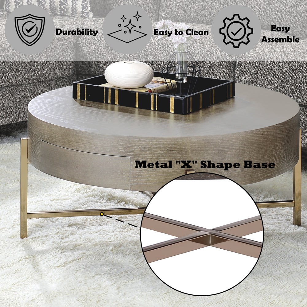 ACME Weyton Coffee Table – detail – Lusso Furniture Miami
