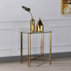 ACME Veises End Table – front view – Lusso Furniture Miami