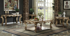 ACME Vendome Sofa Table – angle view – Lusso Furniture Miami