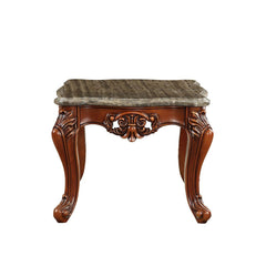 ACME Eustoma End Table – angle view – Lusso Furniture Miami