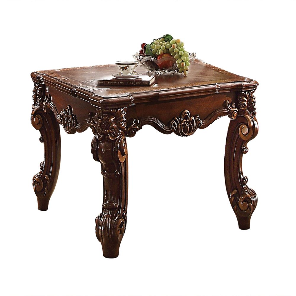 ACME Vendome II End Table – front view – Lusso Furniture Miami