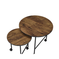 ACME Oblis Nesting Table Set – side view – Lusso Furniture Miami