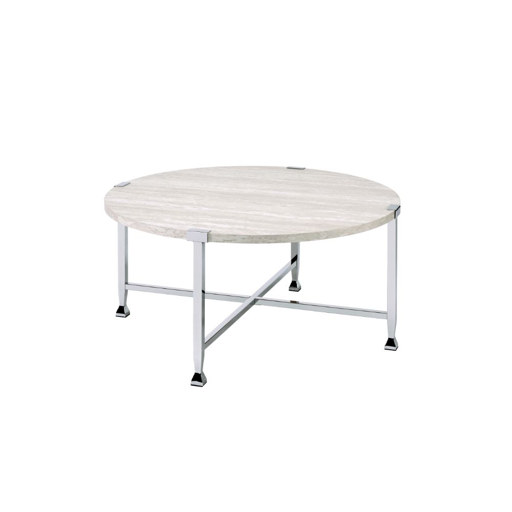 ACME Brecon Coffee Table – front view – Lusso Furniture Miami